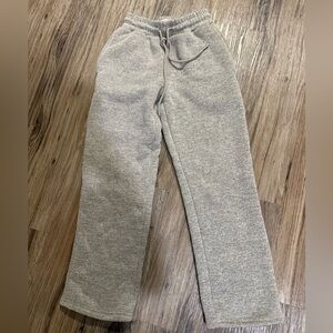 Chrome riot Gray taupe womens fleece lined Sweatpants xs